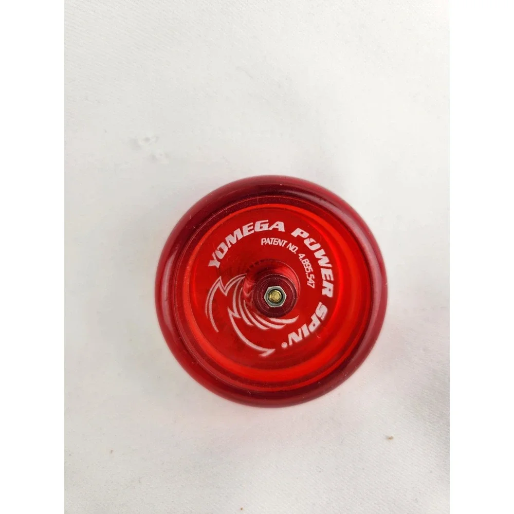 Vintage 90's Yomega Power Spin YO-YO Red Spinning Toy - NO STRING‎ - Nostalgic